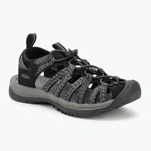 KEEN Whisper fekete/ acélszürke női szandálok (Whisper 1028815) kép