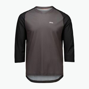 Férfi kerékpáros mez POC Motion Air Jersey 3/4 szürke szilvanit szürke (Motion Air Jersey 3/4 52345) kép