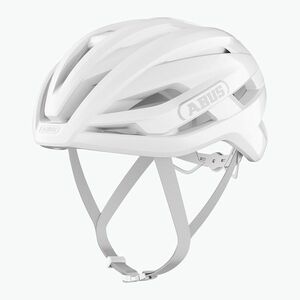 ABUS StormChaser Ace tiszta fehér kerékpáros sisak (StormChaser Ace 94327) kép