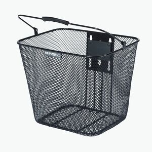 Basil Bilbao BE első kerékpár kosár + Baseasy szár tartó fekete (Bilbao BE + Baseasy Stem Holder B-10241) kép