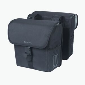 Basil Go Double Bag kerékpáros csomagtartó 32 l tömör fekete (Go Double Bag B-18468) kép