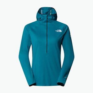 Női trekking pulóver The North Face Summit Direct Sun Hoodie mély teal színben (Summit Direct Sun Hoodie NF0A8BM66GO1) kép