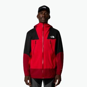 Férfi esőkabát The North Face Signal 2.5L Dryvent magas kockázatú piros/garnet piros/tnf fekete (Signal 2.5L Dryvent NF0A87GR7IV1) kép