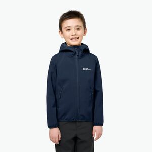 Jack Wolfskin gyermek softshell dzseki Fourwinds éjszakai kék (Fourwinds A61854_1010) kép