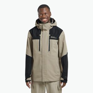 Jack Wolfskin Jasper 2L kő férfi esőkabát (Jasper 2L 1108373_4030) kép