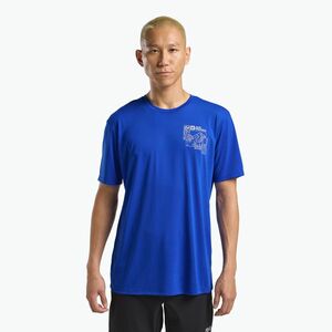 Jack Wolfskin férfi trekking póló Vonnan Graphic explore vibráló kék (Vonnan Graphic A62314_T0252) kép