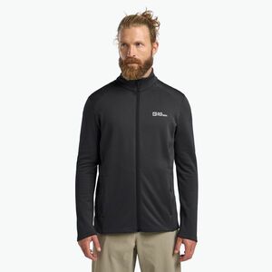 Férfi Jack Wolfskin Kolbenberg Kolbenberg Full Zip fantom fleece melegítőfelső (Kolbenberg Full Zip A63964_6350) kép