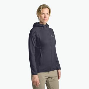 Jack Wolfskin női gyapjúkabát Kolbenberg kapucnis teljes cipzárral grafit (Kolbenberg Hooded Full Zip A63967_1388) kép