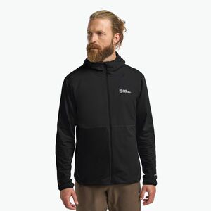 Férfi Jack Wolfskin Prelight Trail Hoody fekete (Prelight Trail Hoody A63791_6000) kép