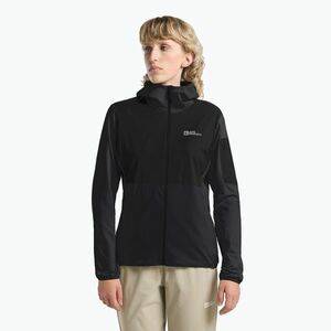 Jack Wolfskin női gyapjú Prelight Trail Hoody fekete (Prelight Trail Hoody A63792_6000) kép