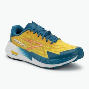 Brooks Catamount 4 férfi futócipő quince/ celestial/ neo ember (Catamount 4 1104411D721) kép