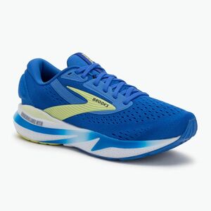 Férfi Brooks Adrenaline GTS 24 széles fazonú kobalt/neósárga/papagáj futócipő (Adrenaline GTS 24 1104372E434) kép