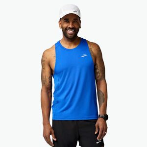 Férfi Brooks Atmosphere Singlet 3.0 futó tank top neo kék (Atmosphere Singlet 3.0 211539448) kép