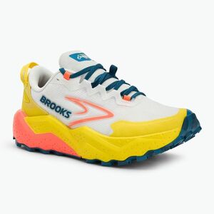 Női futócipő Brooks Caldera 8 bit of blue/quince/flame (Caldera 8 1204291B142) kép