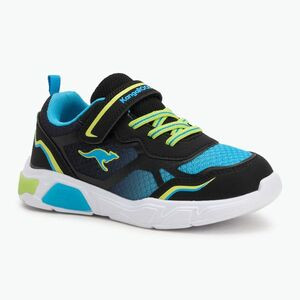 KangaROOS K-SLB Lighto EV jet black/limetta gyermek cipő (K-SLB Lighto EV 00037-000-5102) kép