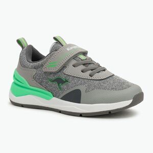 KangaROOS KD-Gym EV gyermek cipő vapor grey/neon zöld (KD-Gym EV 18722-000-2198) kép