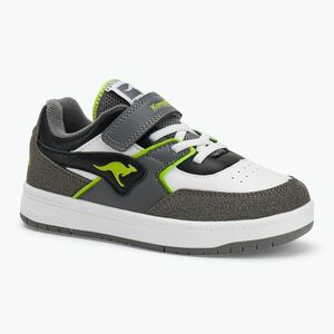 KangaROOS K-CP Bounder EV acélszürke/neonzöld gyermekcipő (K-CP Bounder EV 10269-000-2107) kép