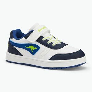 KangaROOS K-CA Shaggy EV sötét navy/lime gyermekcipő (K-CA Shaggy EV 10266-000-4054) kép