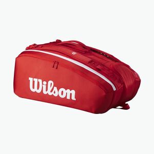 Wilson Super Tour Red 15PK piros tenisz táska (Super Tour Red 15PK WR8036601001) kép