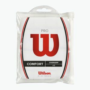 Wilson Pro Overgrip teniszütő csomagolások 12 db fehér. (Pro Overgrip WRZ4016WH) kép