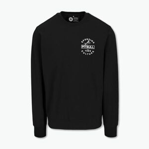 Férfi Pitbull Fizikai kultúra Crewneck melegítő fekete (Physical Culture Crewneck Sweatshirt 115045900001) kép