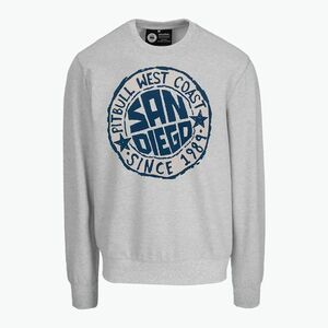 Férfi Pitbull San Diego Sun Crewneck Sweatshirt szürke/melange (San Diego Sun Crewneck Sweatshirt 115054121004) kép