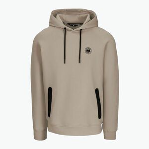 Férfi Pitbull Dogwood kapucnis melegítőfelső sötét homok (Dogwood Hooded Sweatshirt 125040270005) kép