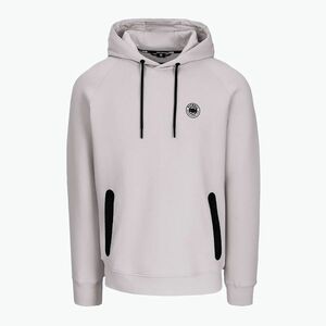 Férfi Pitbull Dogwood kapucnis pulcsi fehér/kék (Dogwood Hooded Sweatshirt 125040501005) kép