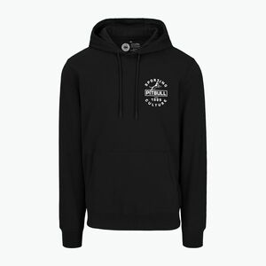 Férfi Pitbull fizikai kultúra kapucnis melegítőfelső fekete (Physical Culture Hooded Sweatshirt 125045900003) kép