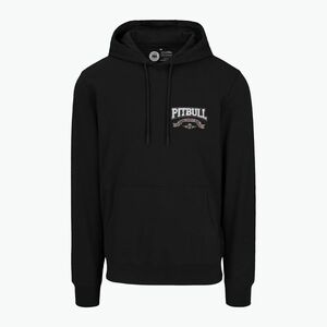 Férfi Pitbull Troublemaker kapucnis pulóver fekete (Troublemaker Hooded Sweatshirt 125053900001) kép
