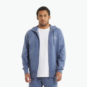 Férfi Pitbull Sampson kapucnis cipzáras melegítőfelső navy farmer (Sampson Hooded Zip Sweatshirt 135041581005) kép