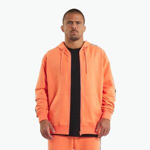 Férfi Pitbull Tape Nugget kapucnis Zip Sweatshirt világos lazac (Tape Nugget Hooded Zip Sweatshirt 135043610005) kép