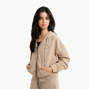 Női Pitbull Manzanita szív kapucnis cipzáras melegítőfelső homok (Manzanita Heart Hooded Zip Sweatshirt 185001250002) kép