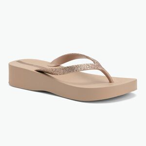Ipanema női flip flop Mesh Chic Plat bézs/csillám bézs (Mesh Chic Plat 83386-BD734) kép