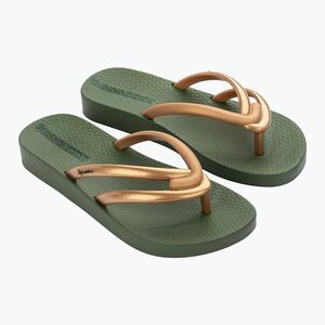 Női Ipanema Comfy zöld/arany flip flopok (Comfy 83519-BE880) kép