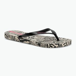 Ipanema Animal Print VI bézs/fekete/rózsaszín női flip flopok (Animal Print VI 83617-AY386) kép