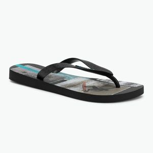 Férfi Ipanema Summer V fekete/kék flip flopok (Summer V 83623-AY920) kép