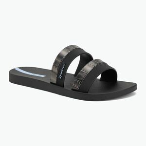 Női Ipanema Mesh Slide fekete/kék flip-flopok (Mesh Slide 83649-BB779) kép