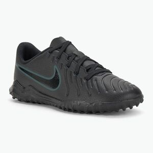 Nike Tiempo Legend 10 Club TF gyermek labdarúgócipő fekete/fekete deep jungle (Tiempo Legend 10 Club TF DV4355-002) kép