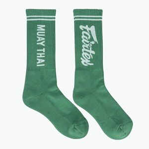 Fairtex SOCK2 zöld zokni (SOCK2 SOCK2-GN) kép