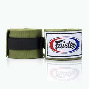 Fairtex Handwraps bokszkötszer 300 cm olívaolaj színű (Handwraps HW2-OV) kép