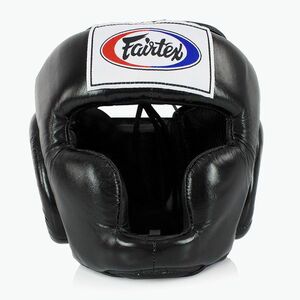 Fairtex Full Coverage Style fekete bokszsisak (Full Coverage Style HG3-BK) kép