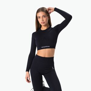 Női hosszú ujjú edző Carpatree Allure Seamless fekete (Allure Seamless CP-TS-ASS-BLK) kép
