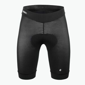 Férfi kerékpáros boxeralsó ASSOS Tactica Liner rövidnadrág ST T3 fekete (Tactica Liner Shorts ST T3 51.10.118.18) kép