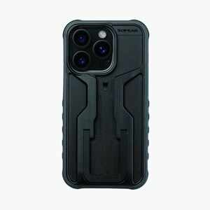 Topeak RideCase iPhone 15 Pro fekete/szürke telefontartó tok (RideCase iPhone 15 Pro T-TT9887BG) kép