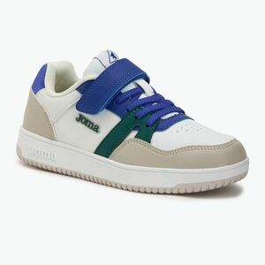 Joma Platea Low Jr gyermek cipő fehér/bézs színben (Platea Low Jr JPLAS2534V) kép