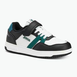 Joma Platea Low Jr gyermek cipő fehér/zöld (Platea Low Jr JPLAS2515V) kép