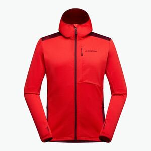 Férfi La Sportiva Chill Thermal Hoody mountain red / redwood trekking melegítő pulóver (Chill Thermal Hoody ZAHF017324325) kép