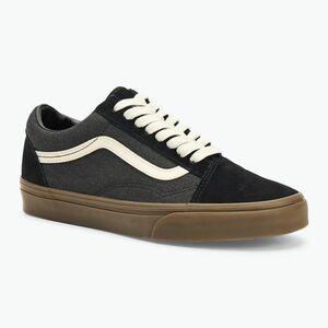 Vans Old Skool nehéz vászon fekete cipő (Old Skool VN0A2Z42BMA1) kép