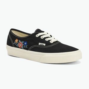 Vans Authentic fekete virágos cipő (Authentic VN000D8BF2B1) kép